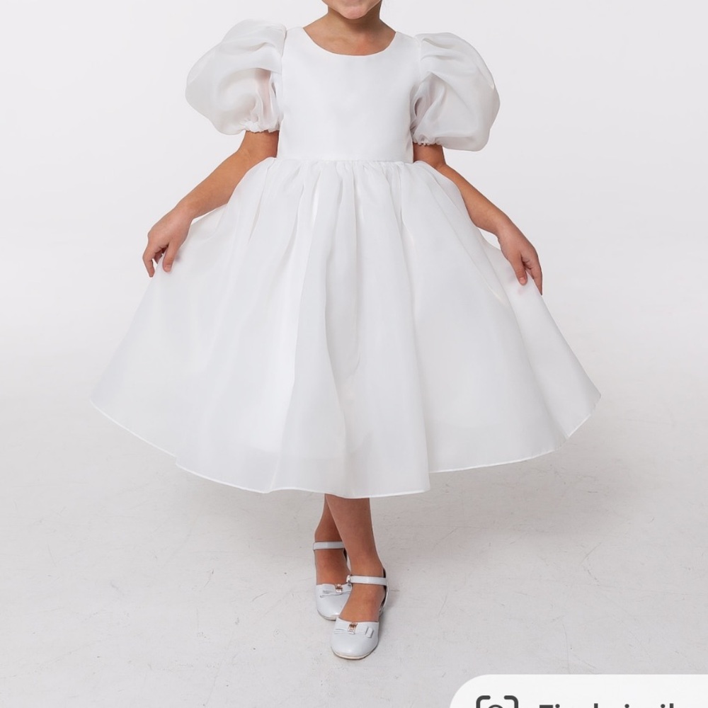White organza dress, size 3t